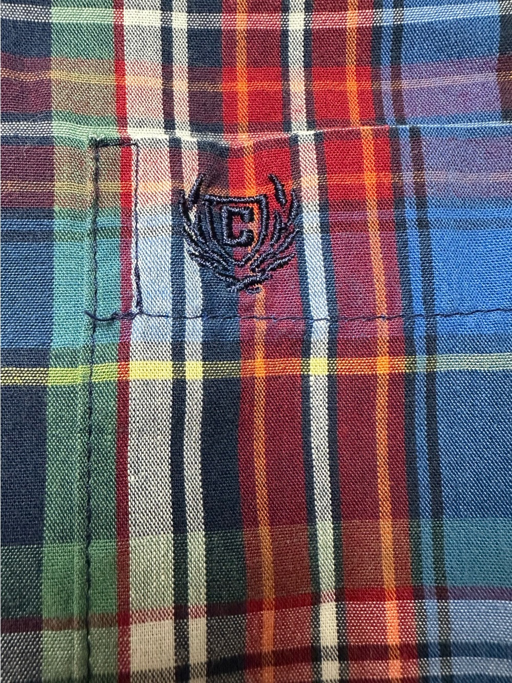 CHAPS RALPH LAUREN PLAID BUTTON DOWN SHIRT MEN’S XL CLASSIC FIT EASY CARE - Picture 9 of 13